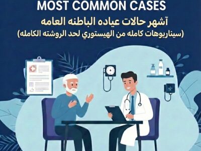 Most Common Cases Of Internal Medicine اشهر حالات عياده الباطنه العامه